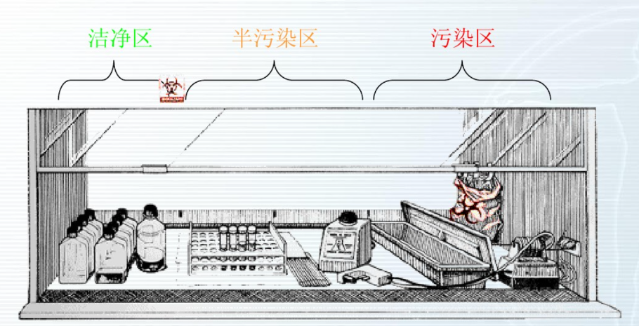 labconco生物安全柜物品擺放